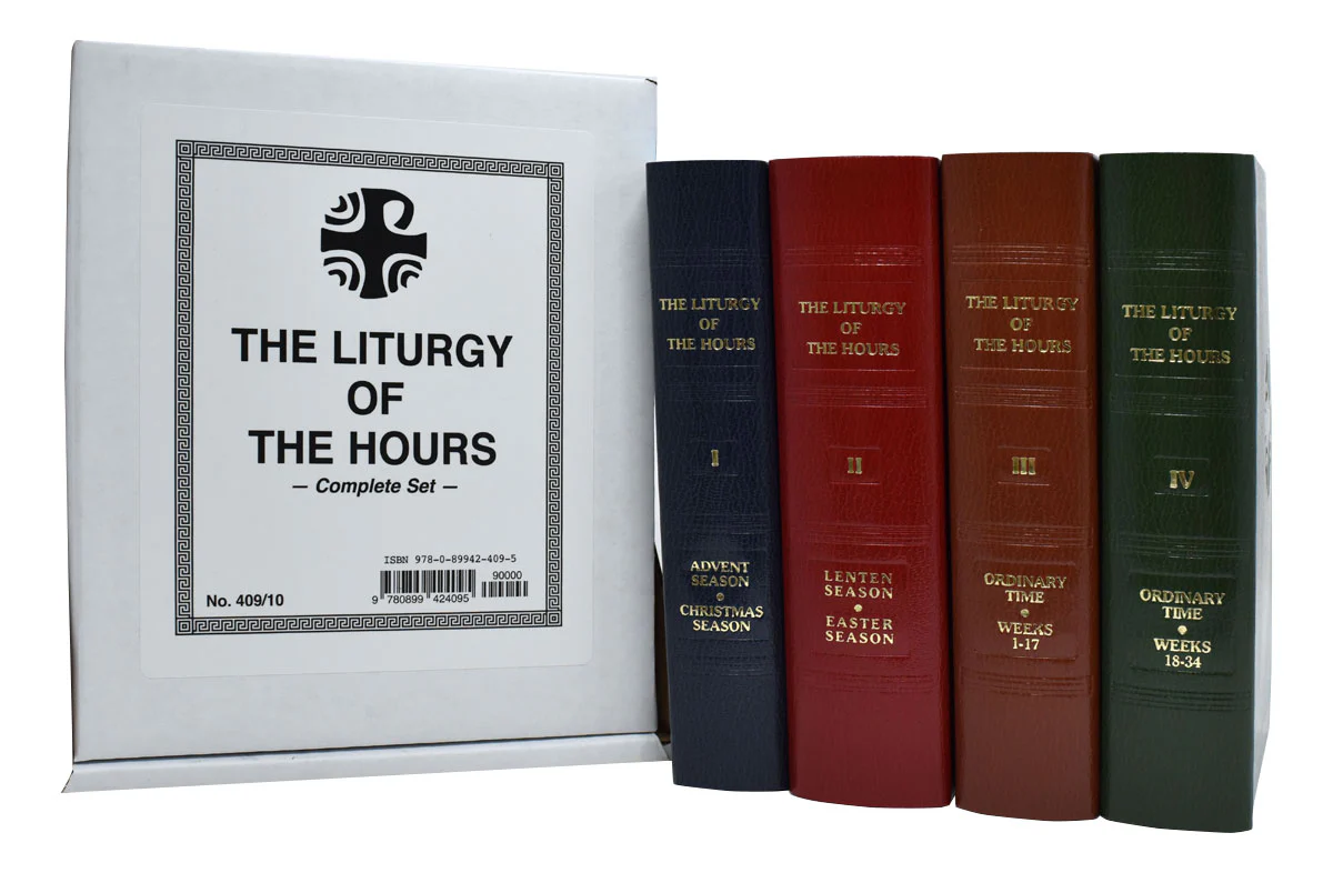 THE LITURGY OF THE HOURS. Four volume set #409/10 - Image 4