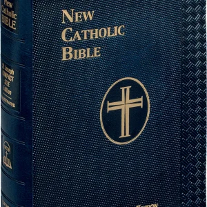 ST JOSEPH NEW CATHOLIC BIBLE Compact Size #606/19BLU