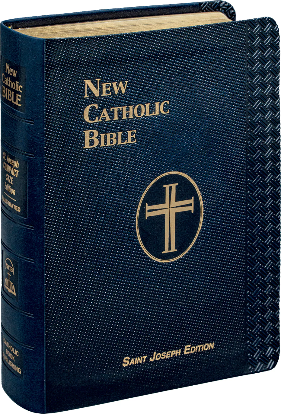 ST JOSEPH NEW CATHOLIC BIBLE Compact Size #606/19BLU