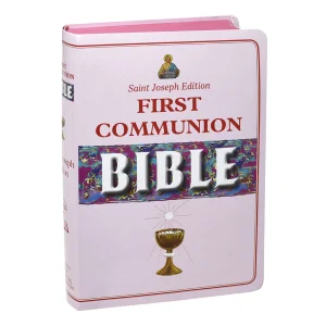 St. Joseph NEW CATHOLIC BIBLE First Communion Edition - Girls #608/22FCG