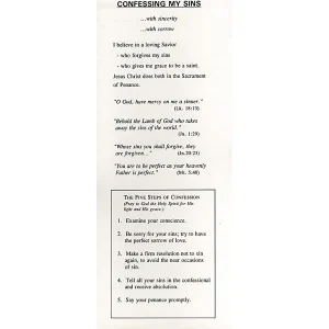 CONFESSING MY SINS # 902509