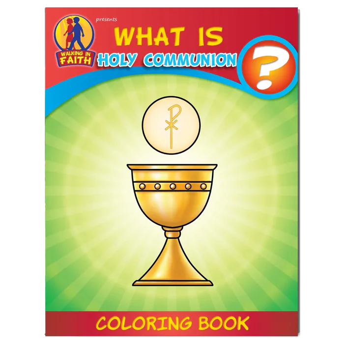 BROTHER FRANCIS WHAT IS HOLY COMMUNION? Coloring Book