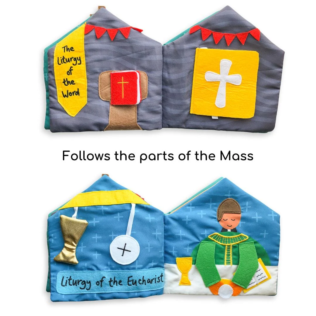 CATHOLIC MASS QUIET BOOK For Babies and Toddlers - Image 4