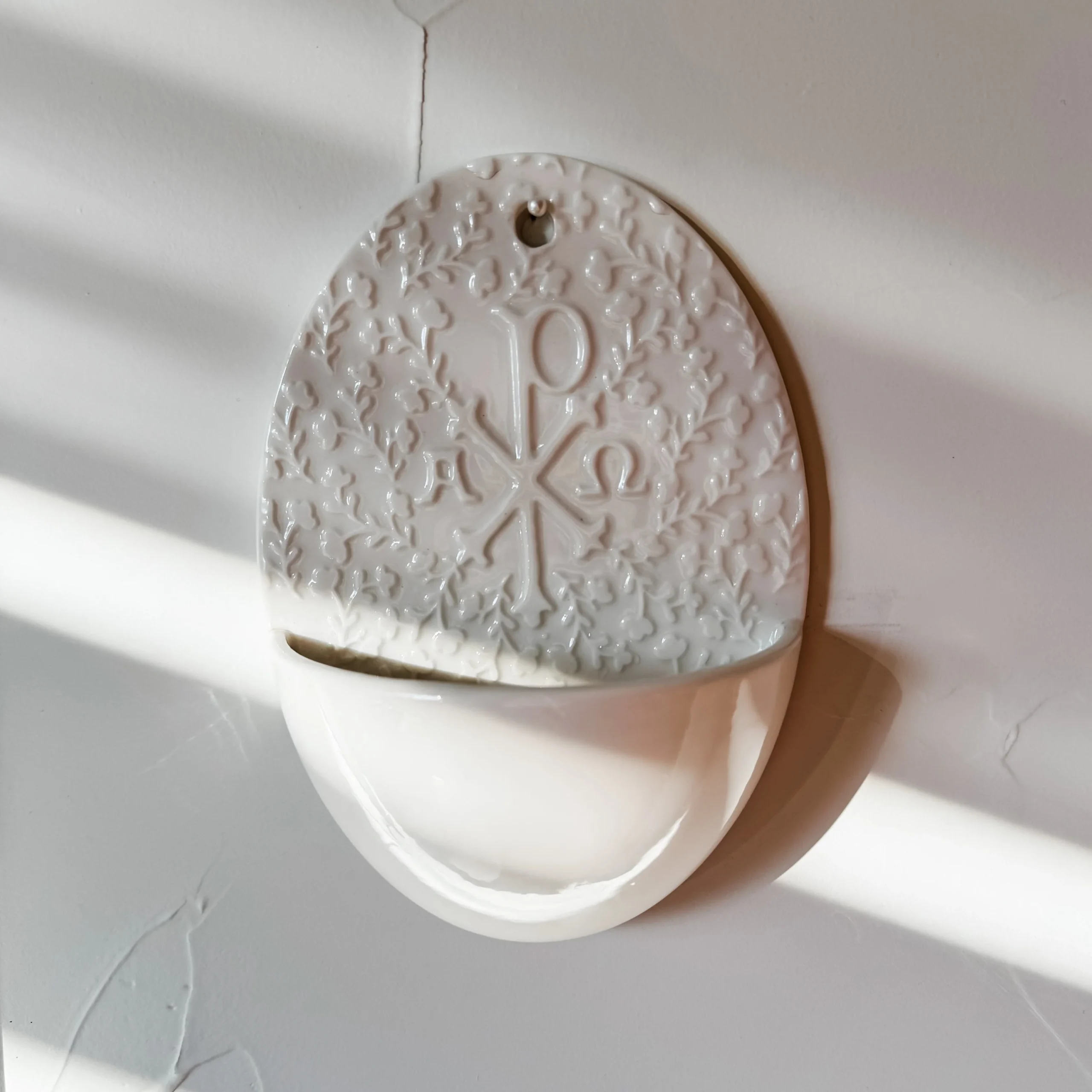 HOLY WATER FONT With Chi Rho Symbol - Image 4