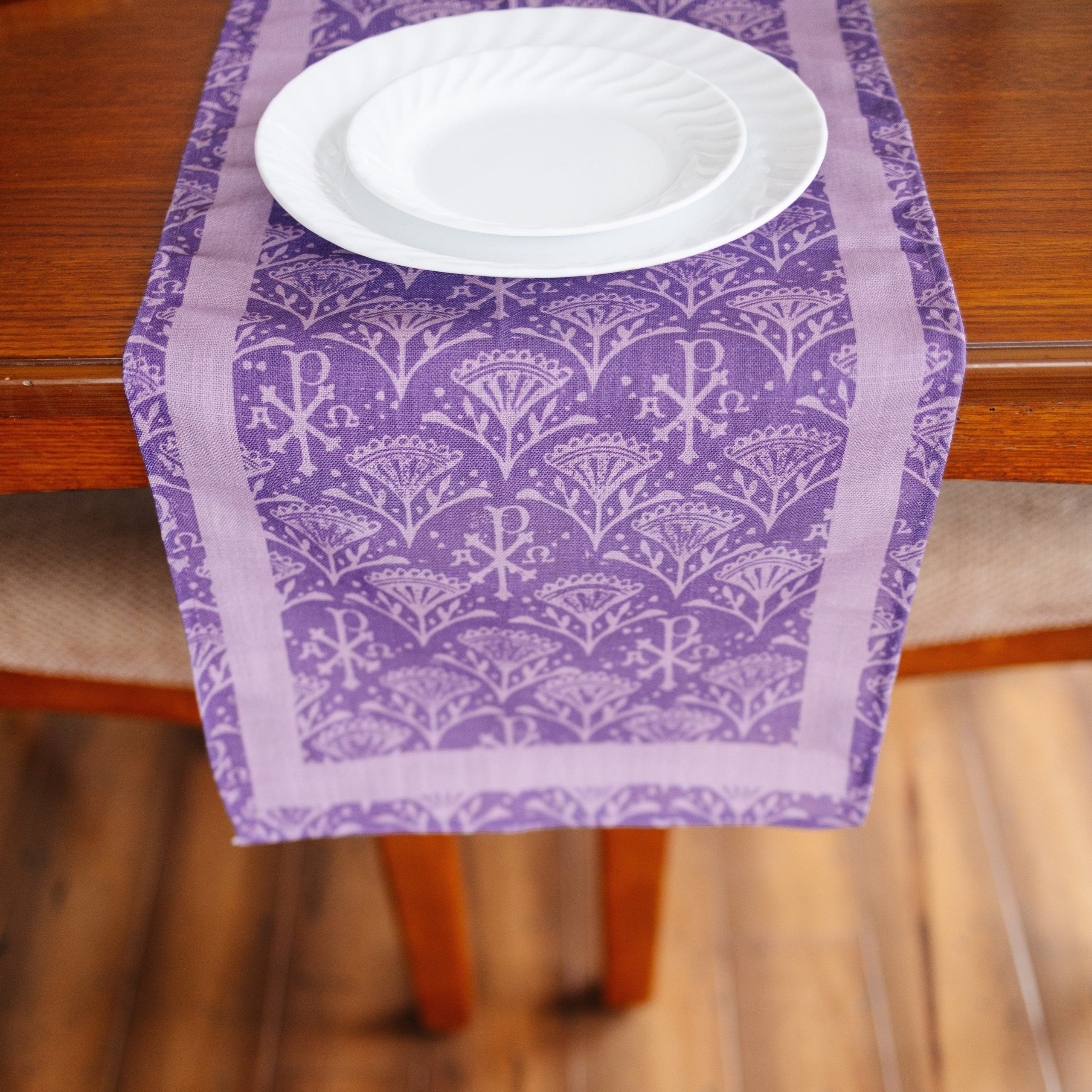 CATHOLIC LITURGICAL TABLE RUNNER - Set of Three - Image 3