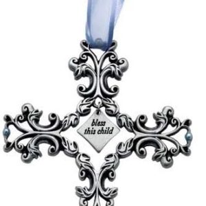 bless this child BAPTISMAL WALL CROSS #FC302