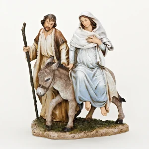 LA POSADA STATUE Traveling To Bethlehem #10729