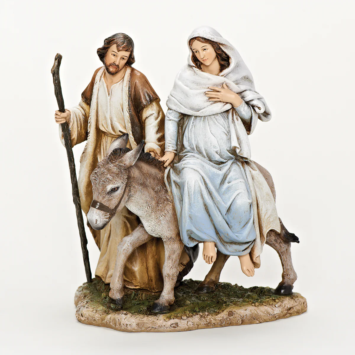 LA POSADA STATUE Traveling To Bethlehem #10729