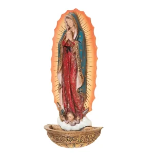 OUR LADY OF GUADALUPE HOLY WATER FONT # 62821