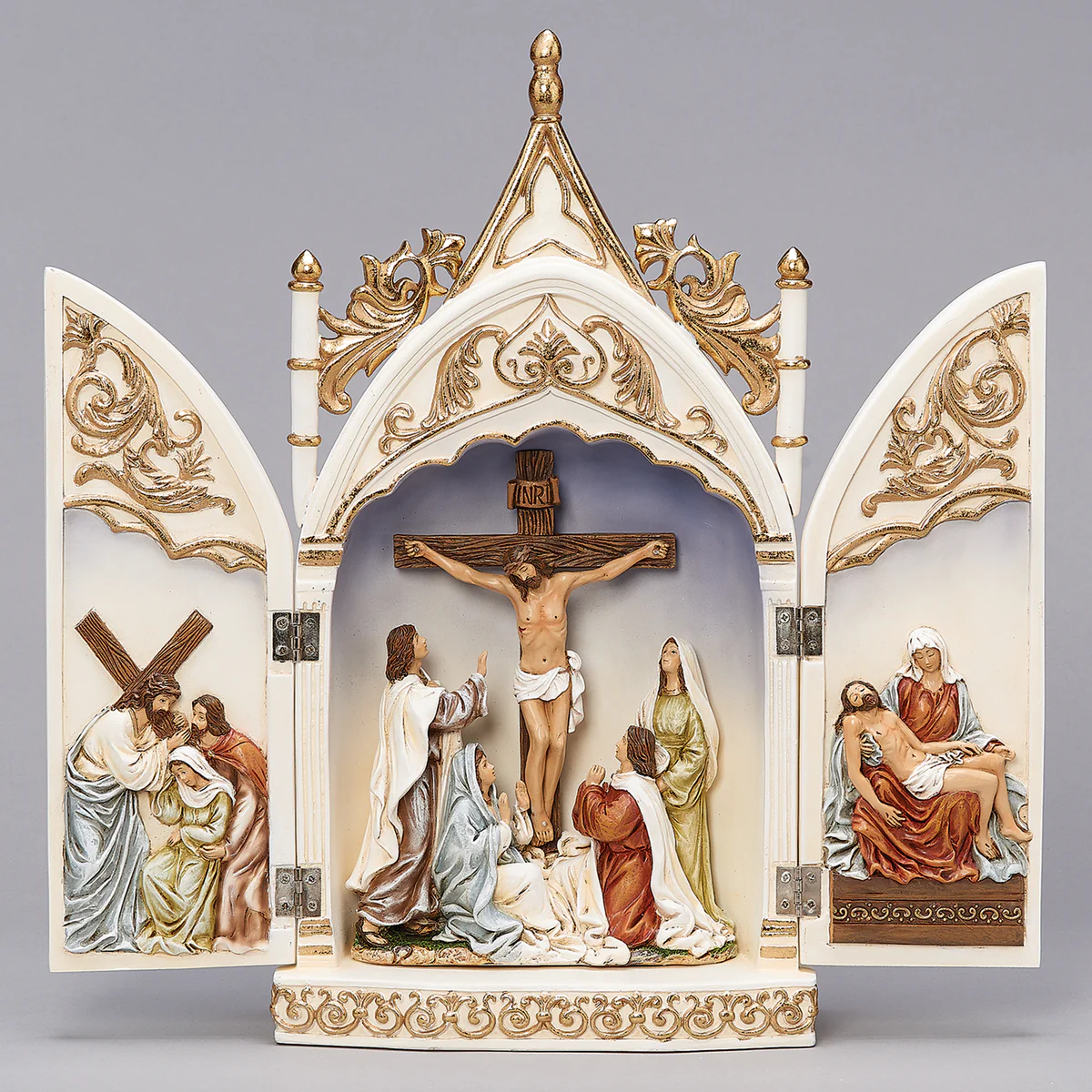 CRUCIFIXION SCENE TRIPTYCH #20218