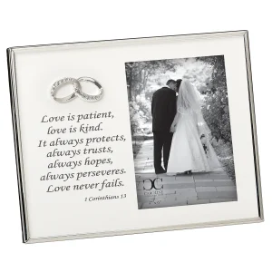WEDDING FRAME Love Is Patient #19899