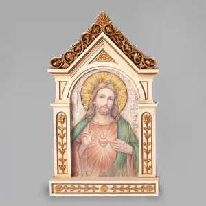 SACRED HEART OF JESUS Tabletop Plaque #600130