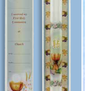 FIRST COMMUNION CANDLE #47013