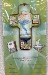 BAPTISM CROSS #46-2010-BT