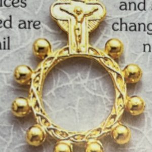 AVE MARIA ROSARY RING #15-106