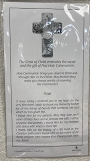 FIRST COMMUNION CROSS #46-2010-CO - Image 2