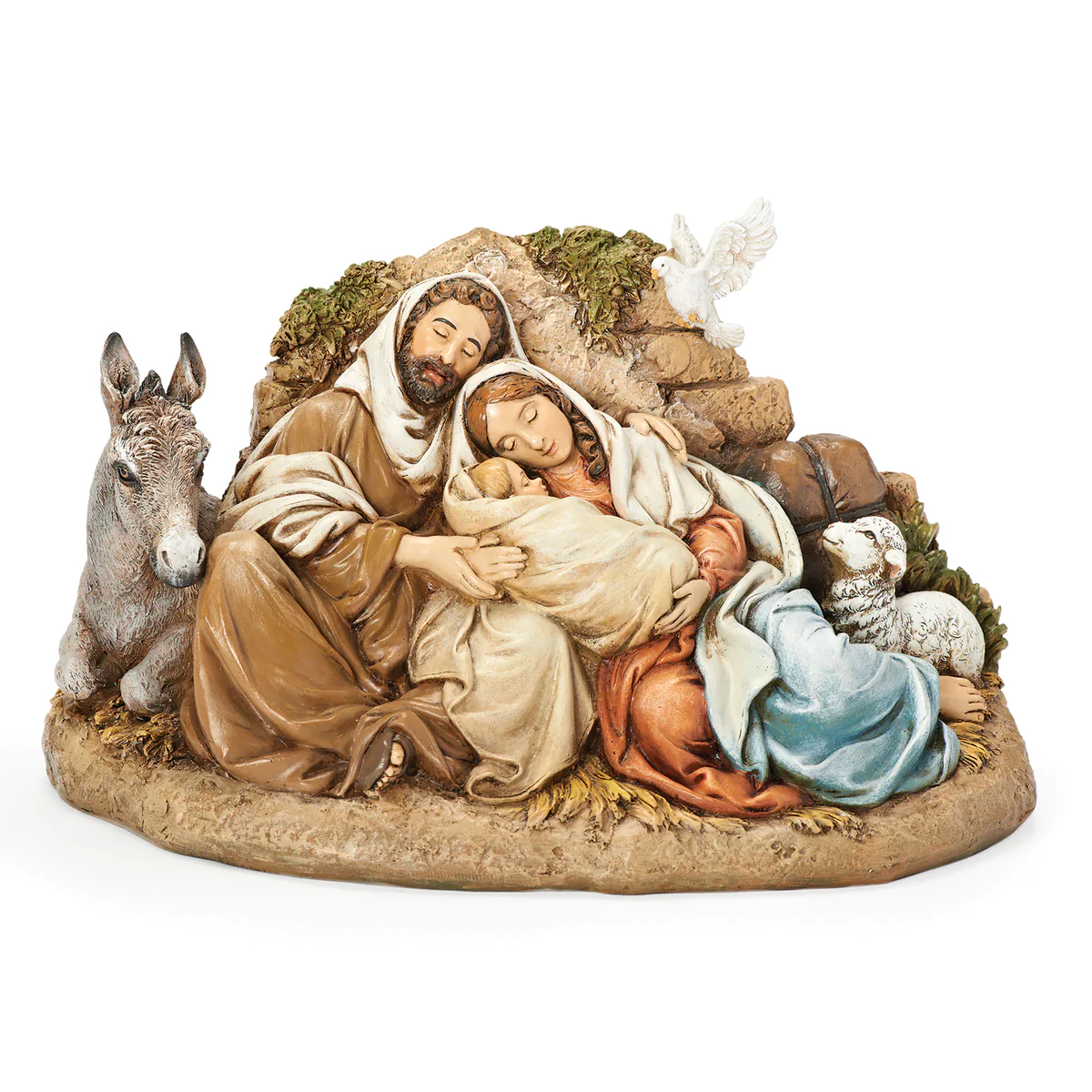 RESTING HOLY FAMILY Statue 6" #130033
