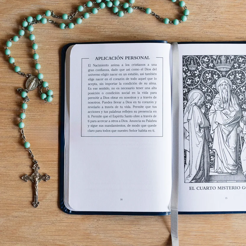 GUIA DE BOLSILLO PARA REZAR EL ROSARIO Reflexiones Inspiradas en la Biblia y Los Santos By MATT FRADD - Image 2