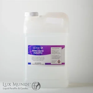 CANDLE OIL Pure Liquid Paraffin 2-1/2 Gallon