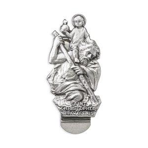 AUTO VISOR CLIP Saint Christopher #V-5014