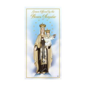 GRACES OFFERED BY THE BROWN SCAPULAR #GOBS