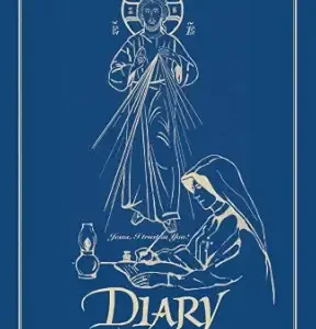 DIARY OF SAINT MARIA FAUSTINA KOWALSKA Divine Mercy in My Soul Blue Leather #DDBLUE