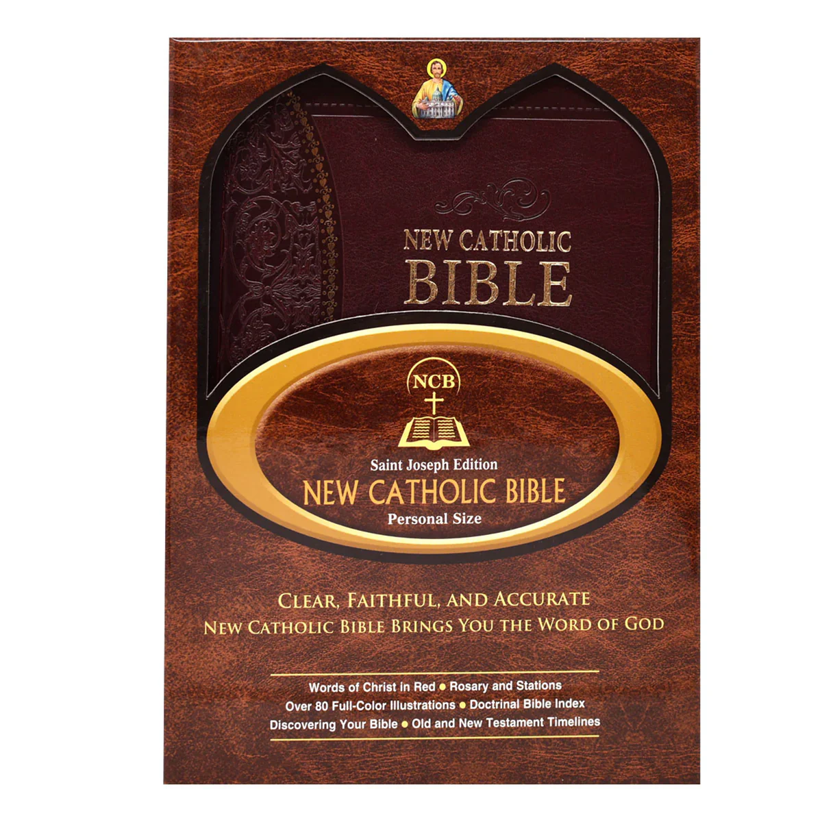 ST JOSEPH NEW CATHOLIC BIBLE Gift Edition - Personal Size #608/19BG - Image 2