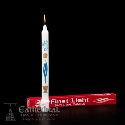 FIRST LIGHT BAPTISMAL CANDLE #84108001