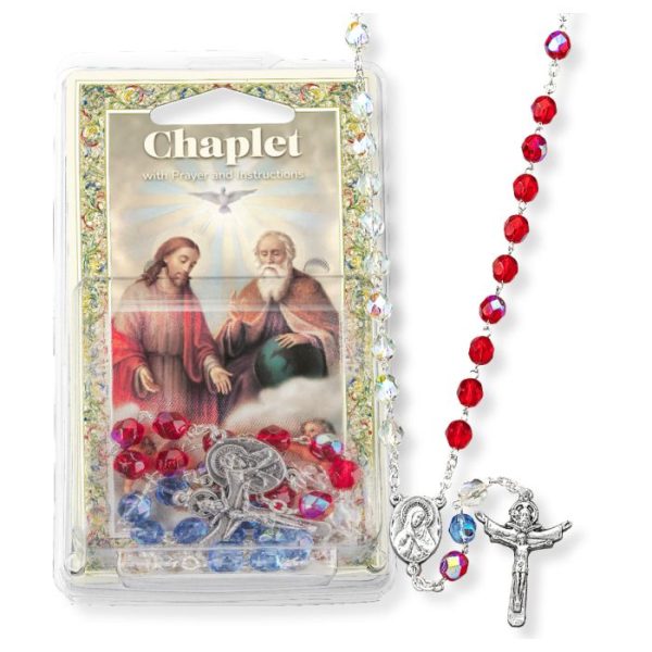 HOLY TRINITY CHAPLET WITH HOLY PRAYER CARD