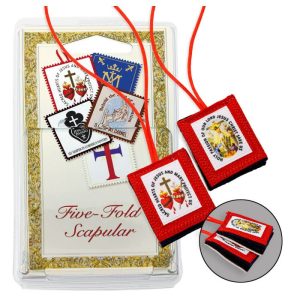 THE FIVE-FOLD SCAPULAR #1514-555X