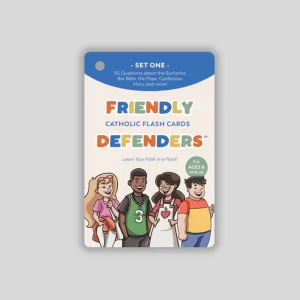 FRIENDLY DEFENDERS: Catholic Flash Cards Pack 1 BY MATTHEW PINTO AND KATHERINE ANDES