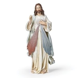 DIVINE MERCY 4"H