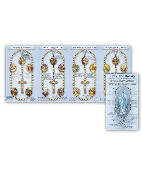 MYSTERIES OF THE ROSARY How To Pray The Rosary Pamplet #150-030