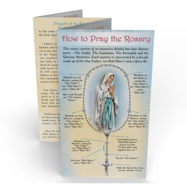 HOW TO PRAY THE ROSARY Pamplet #150-040