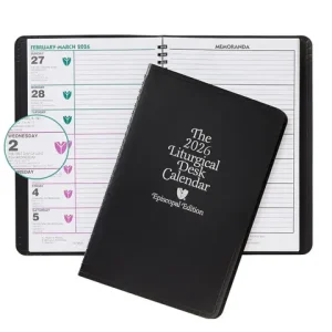 LITURGICAL DESK CALENDAR 2026 - Episcopal Edition