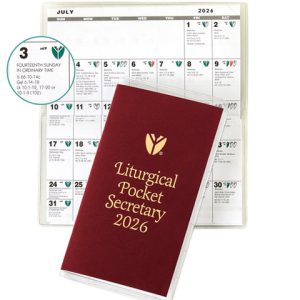LITURGICAL POCKET SECRETARY CALENDAR 2026 - Ecclesiastical Year