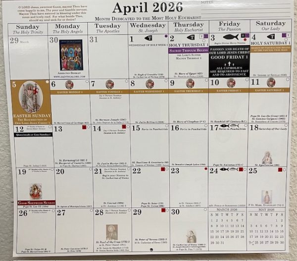 2026 CATHOLIC CALENDAR - Image 4