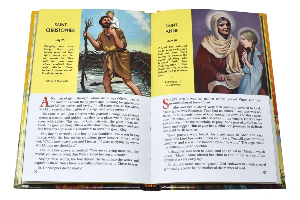PICTURE BOOK OF SAINTS BY REV. LAWRENCE G. LOVASIK, S.V.D. - Image 3