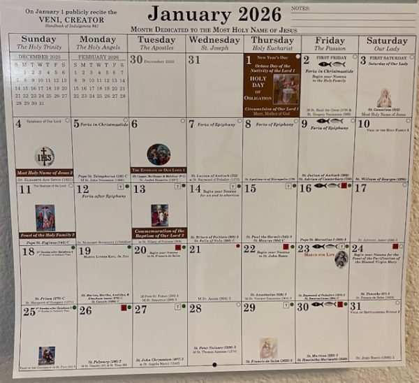 2026 CATHOLIC CALENDAR - Image 3
