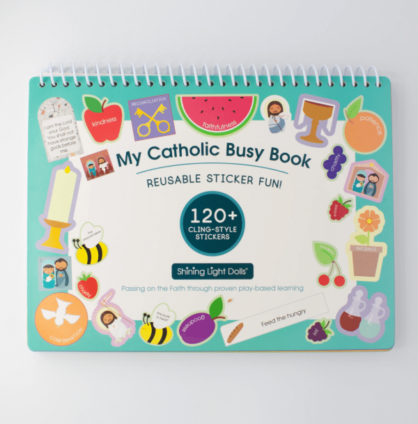 MY CATHOLIC BUSY BOOK REUSABLE STICKER FUN