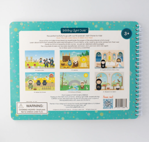 SAINTLY SCENES Reuseable Sticker Scene Book! BOOK #4 - Image 5