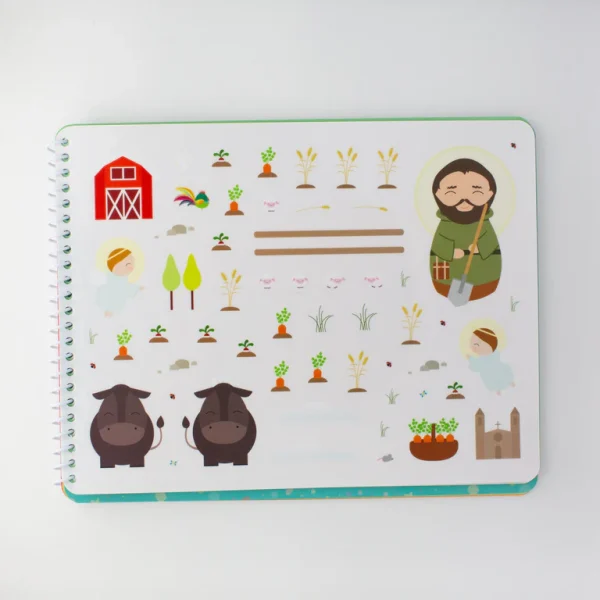 SAINTLY SCENES Reuseable Sticker Scene Book! BOOK #4 - Image 3