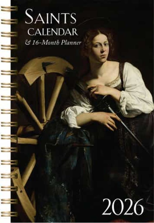 2025 SAINTS CALENDAR with 16-MONTH DAILY PLANNER