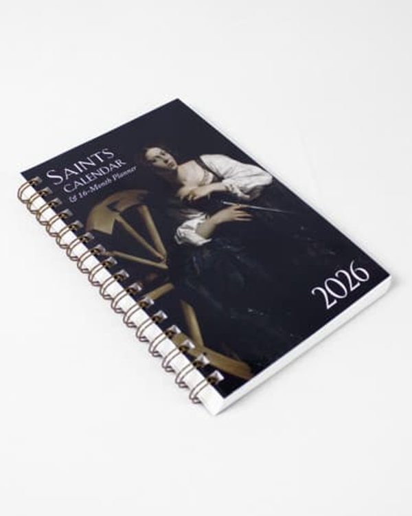 2025 SAINTS CALENDAR with 16-MONTH DAILY PLANNER - Image 3