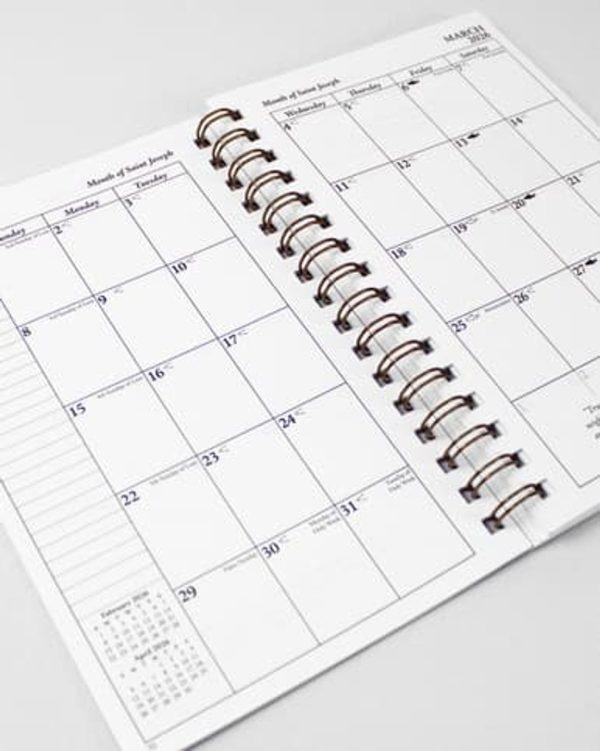2025 SAINTS CALENDAR with 16-MONTH DAILY PLANNER - Image 2