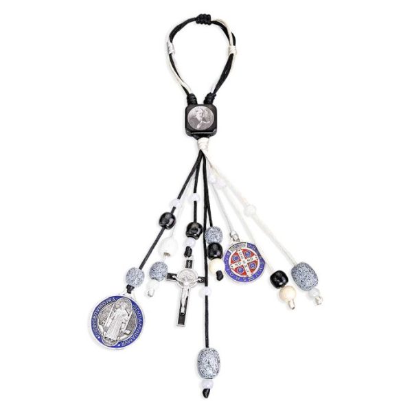ST BENEDICT HOUSE BLESSING Double Protection Medals #F3188