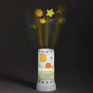 GOD CREATED EVERYTHING CANDLE PROJECTOR LIGHTS #18654