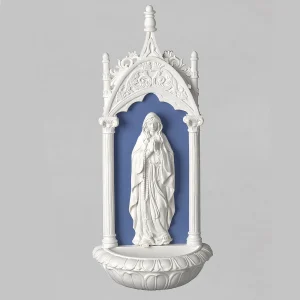 OUR LADY OF LOURDES HOLY WATER FONT #21427