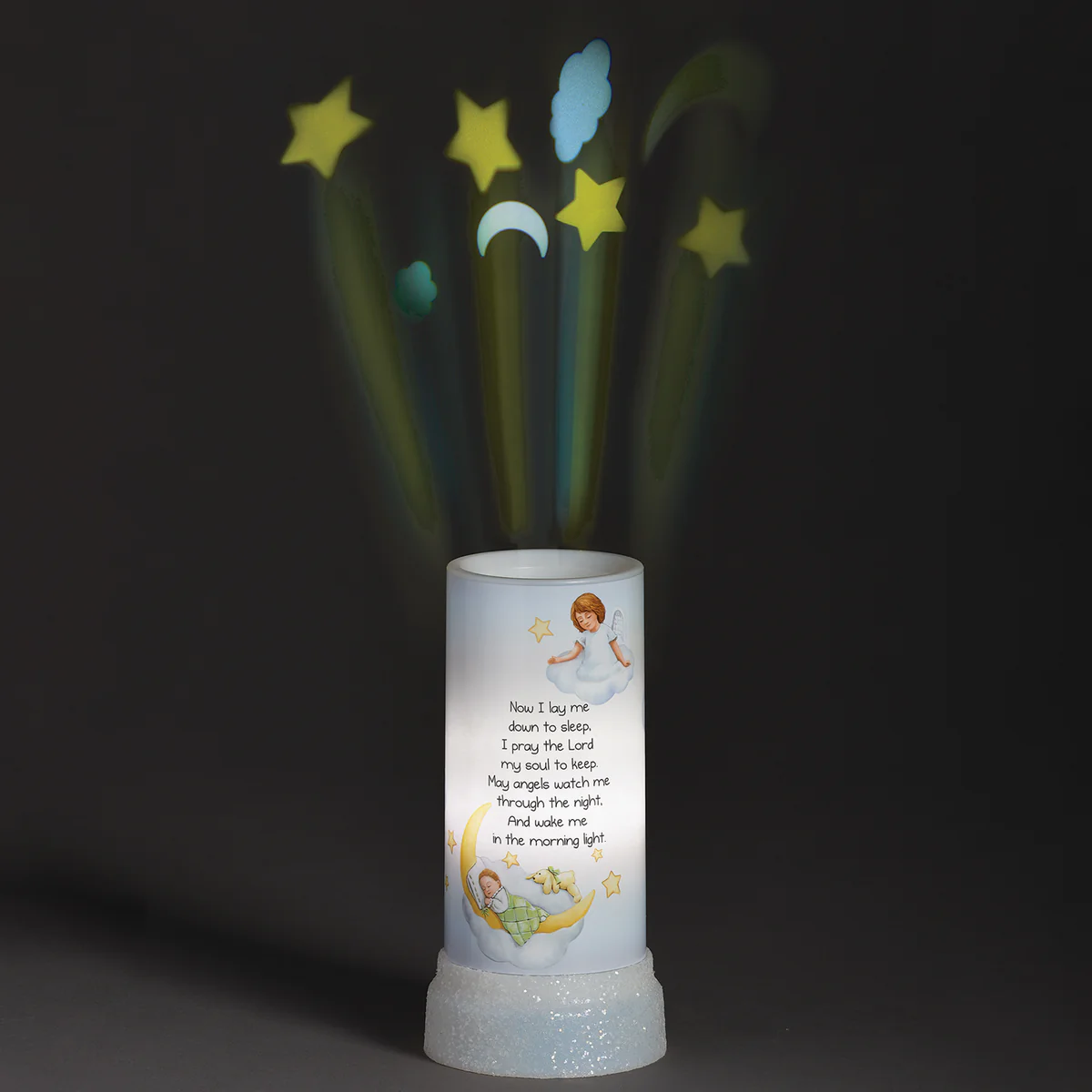 LIGHTED SWEET DREAMS CANDLE PROJECTOR # 18653