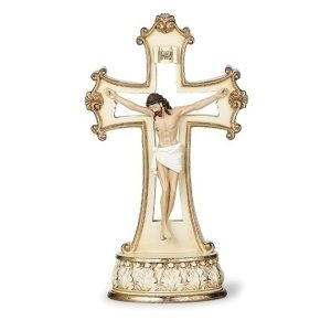 CRUCIFIX TABLETOP WITH LED LIGHTS #49128